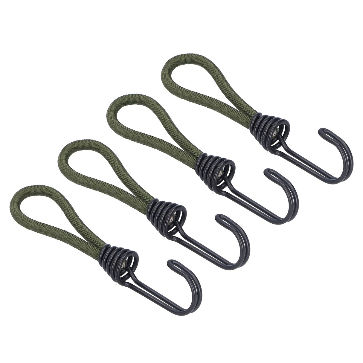 10pcs Tent Elastic Rope with Hook Camping Tent Fixation Elastic Rope Accessories