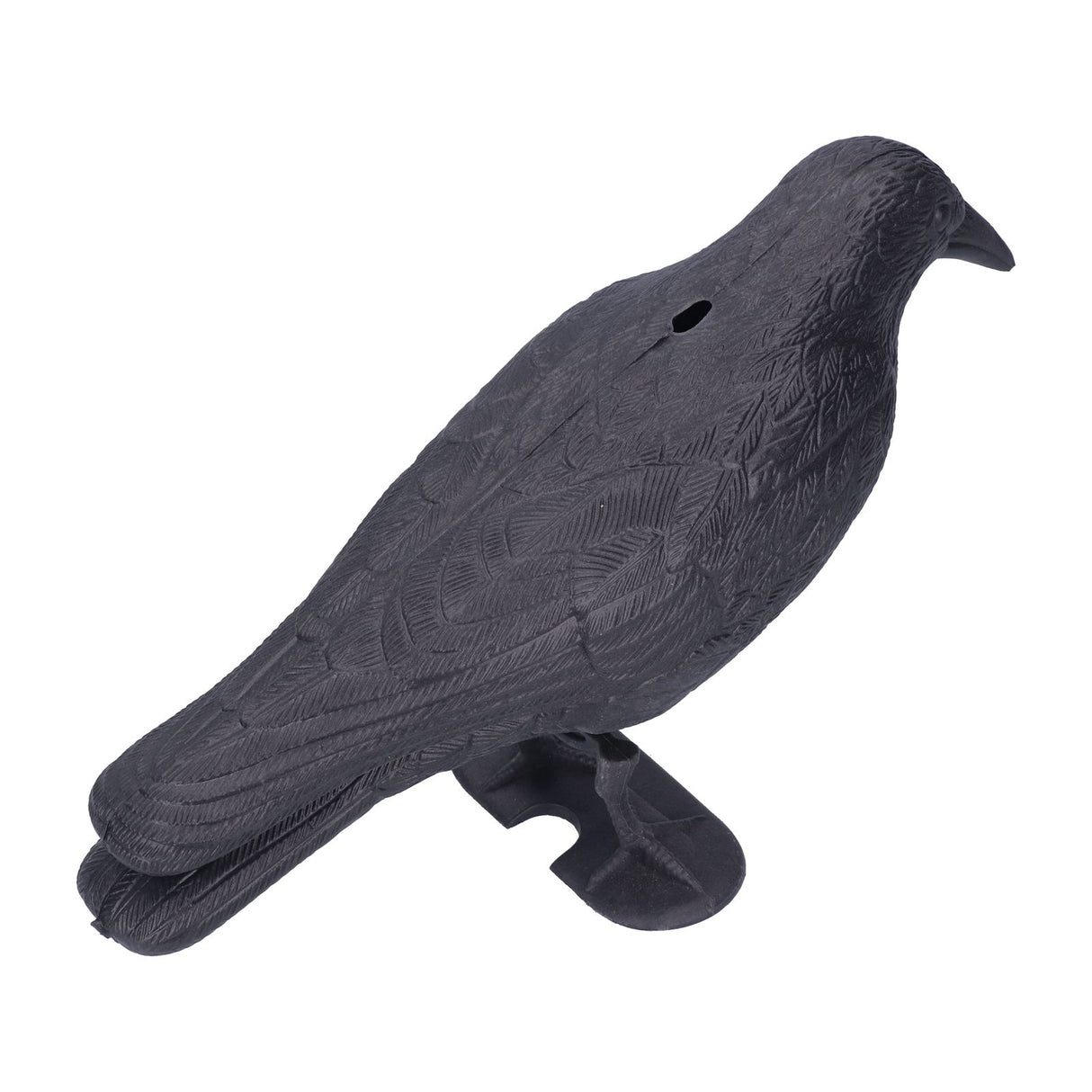 Simulation Plastic Crow Statue Hunting Bait Decoys Tool for Outdoor Garden Decoration