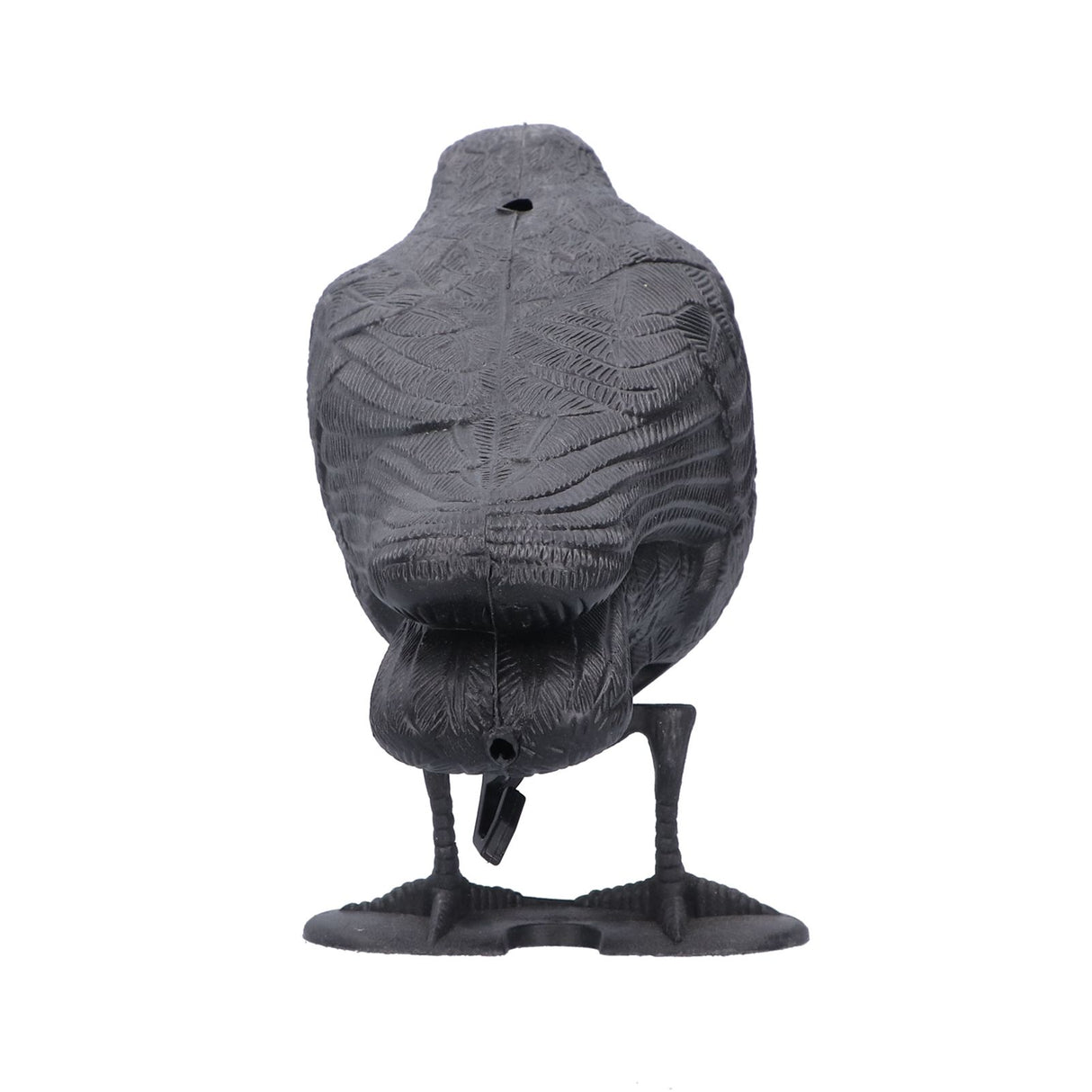Simulation Plastic Crow Statue Hunting Bait Decoys Tool for Outdoor Garden Decoration