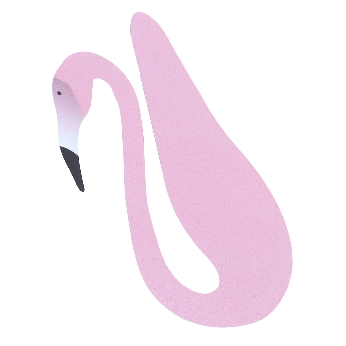 Beautiful Bird Shape Ornament Figurine for Outdoor Yard Art Patio Backyard DecorationLight Pink