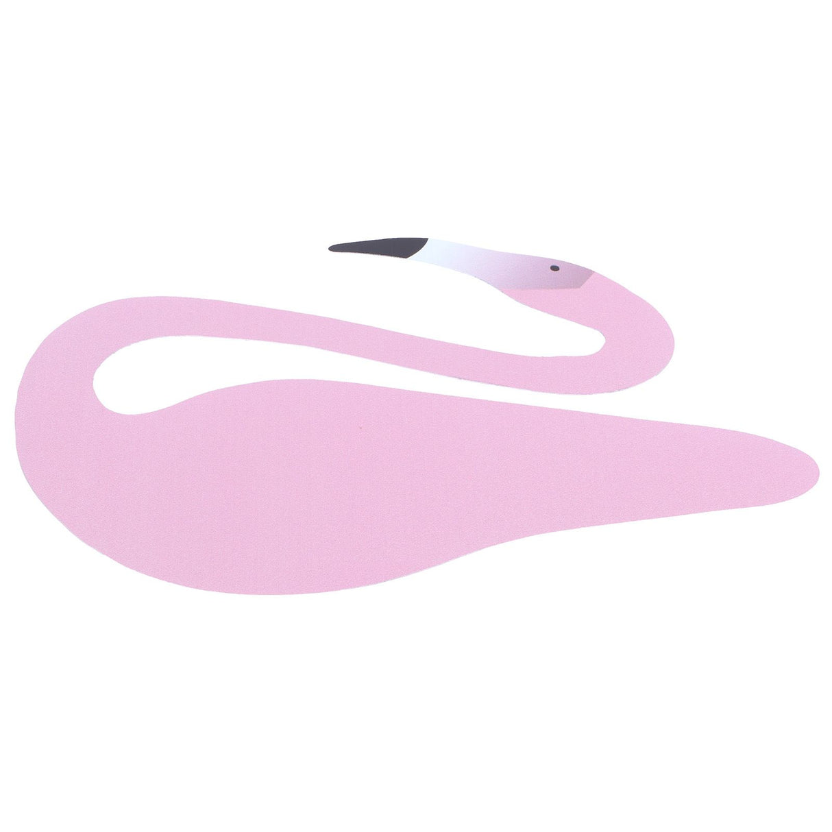 Beautiful Bird Shape Ornament Figurine for Outdoor Yard Art Patio Backyard DecorationLight Pink