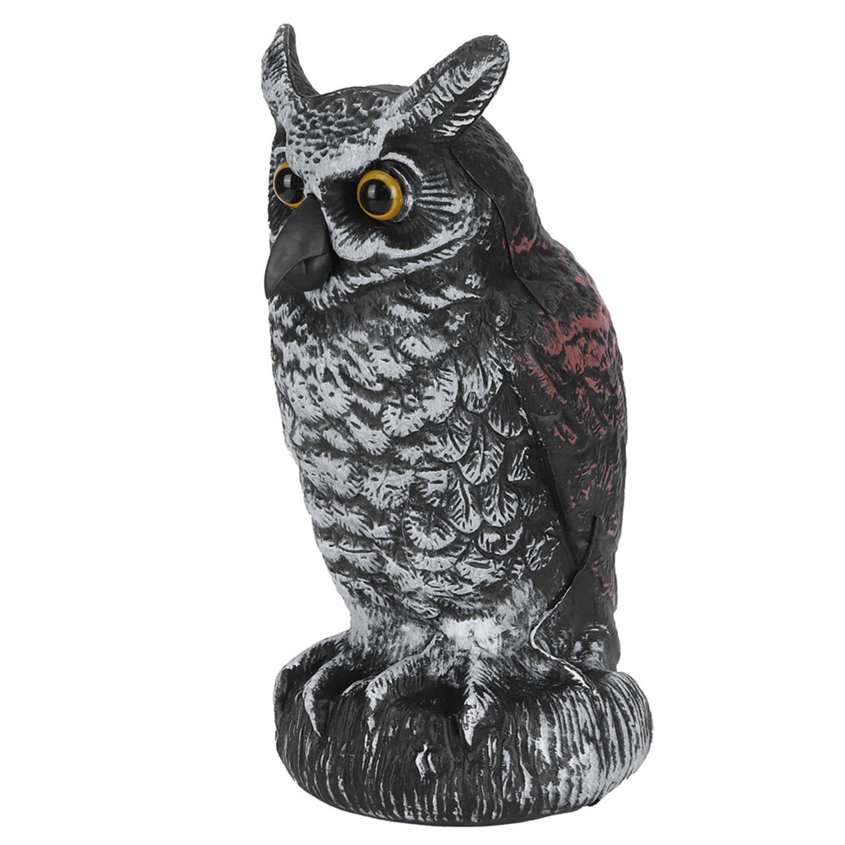 Fake Simulation Owl Statue Decoration Outdoor Garden Plastic Repeller Hunting Decoy1023‑1