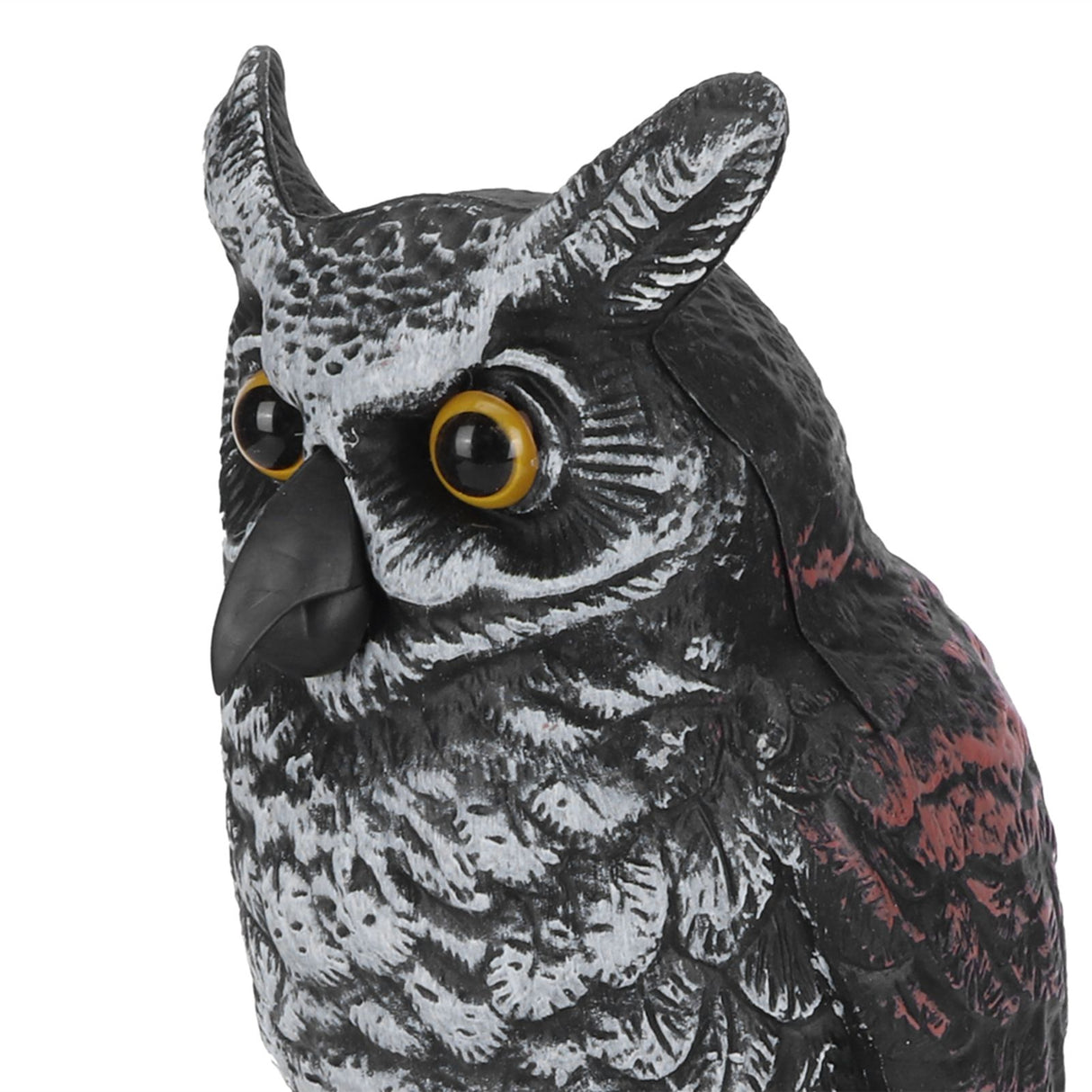 Fake Simulation Owl Statue Decoration Outdoor Garden Plastic Repeller Hunting Decoy1023‑1