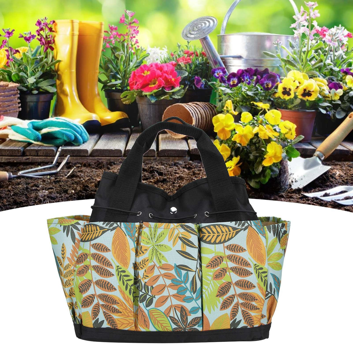 Multi Functional Gardening Tool Bag Organizer Outdoor Garden Tool Storage Bag Tote