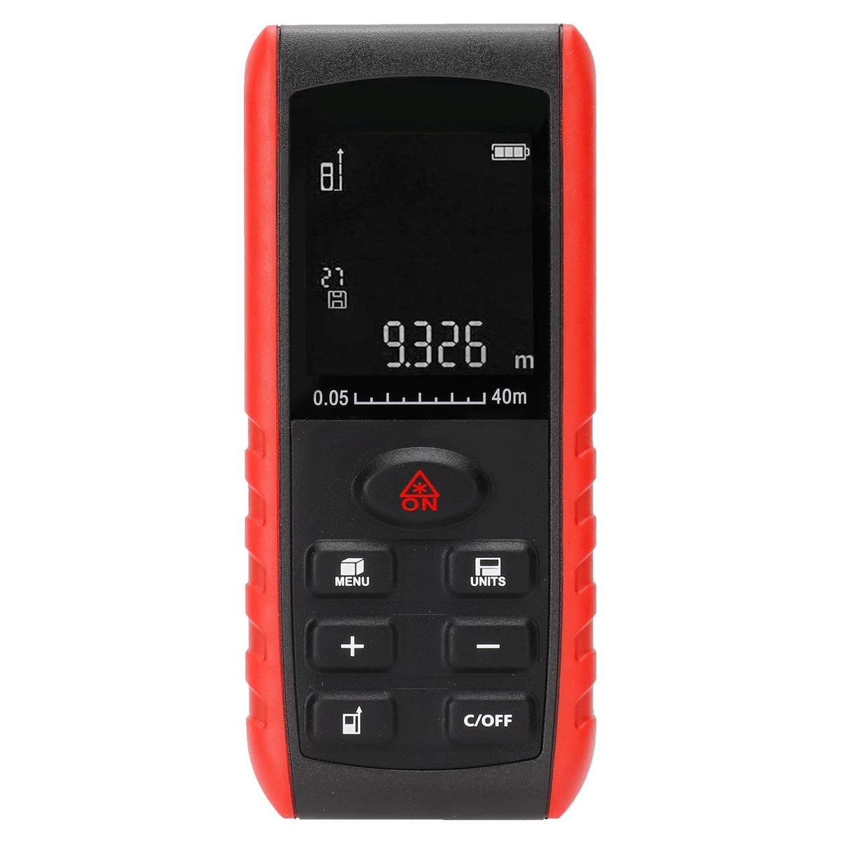 KXL-E40 Laser Range Finder with Display Hand Held Distance Measuring Equipment 0.05-40m