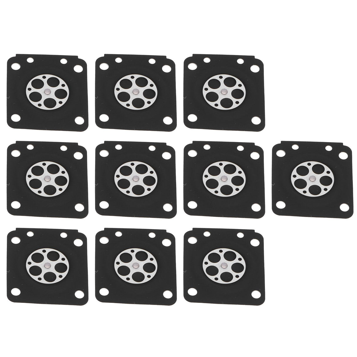 10Pcs/Set Carburetor Diaphragm Gaskets Fit for ZAMA Chainsaw MS210 MS230 MS2500
