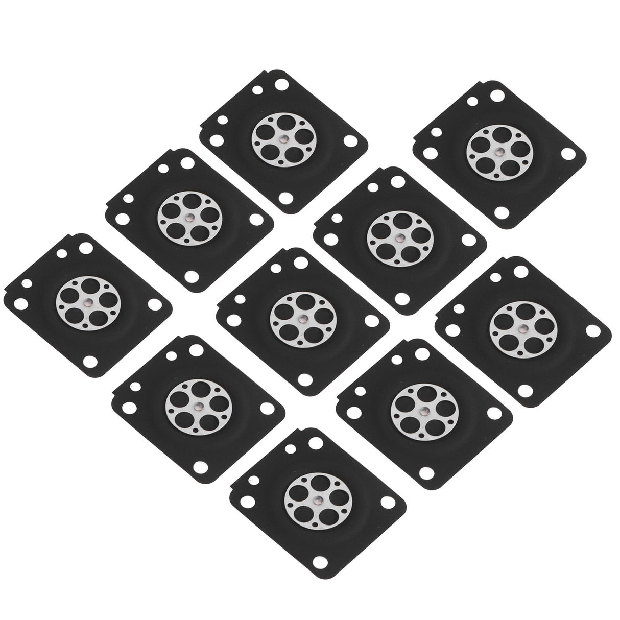 10Pcs/Set Carburetor Diaphragm Gaskets Fit for ZAMA Chainsaw MS210 MS230 MS2500