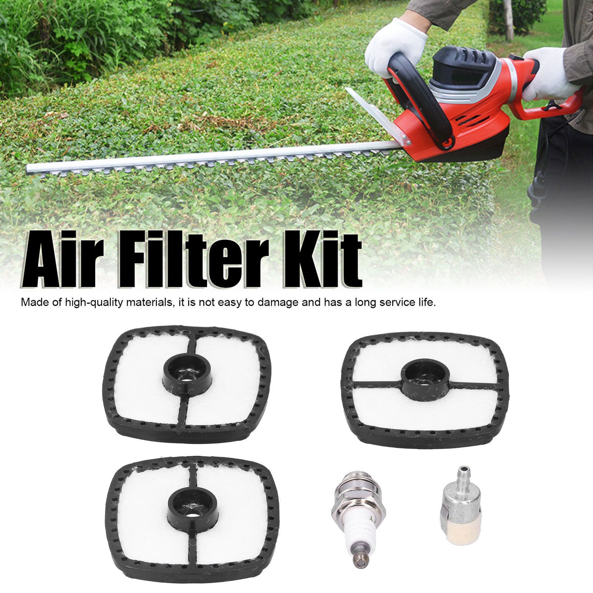 Air Filter Kit Fit for Echo 90074 90152 SRM‑211 SRM210 SRM225 SRM211 GT200 GT225 GT201 PB200