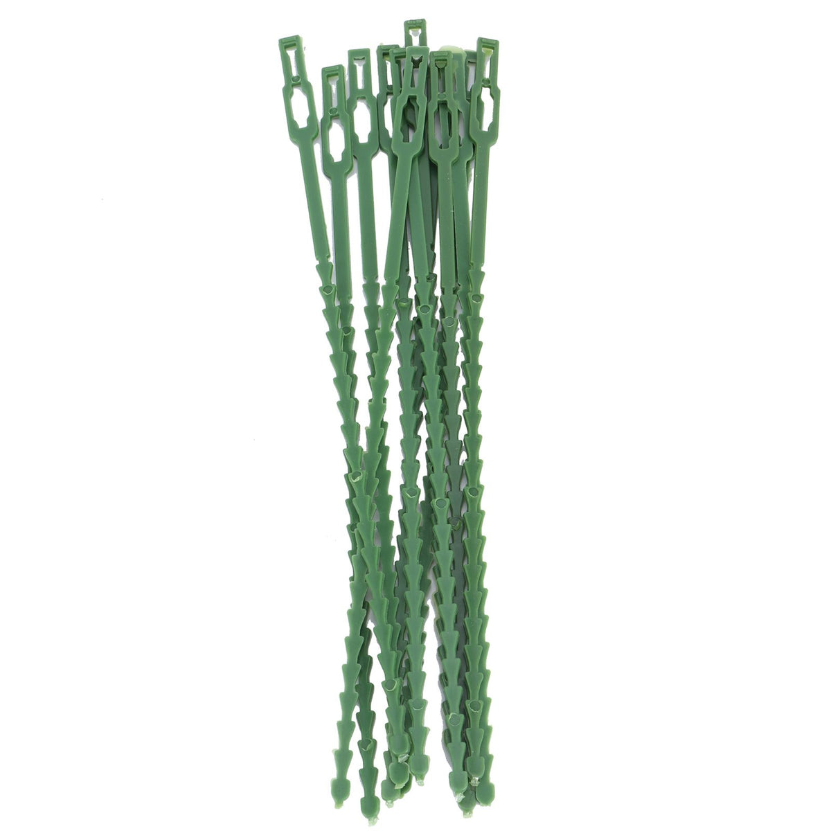 Gardening Tools Set Green Waist Bag Plant Support Clips Adjustable Cable Ties Kit