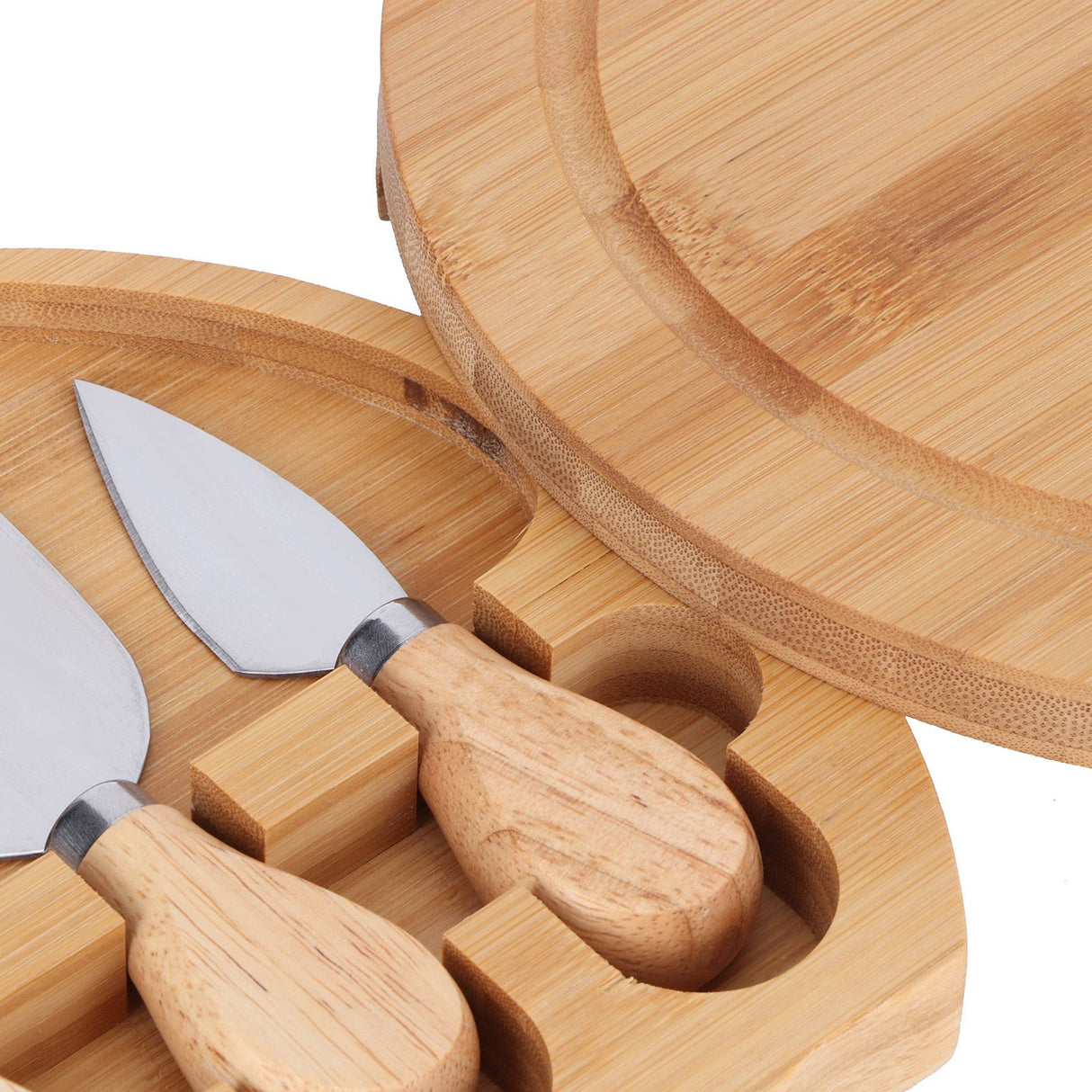 Stainless Steel Cheese Knives Wood Handle Cheese Cutting Knife Cutter Set Barbecue Kitchen Tools
