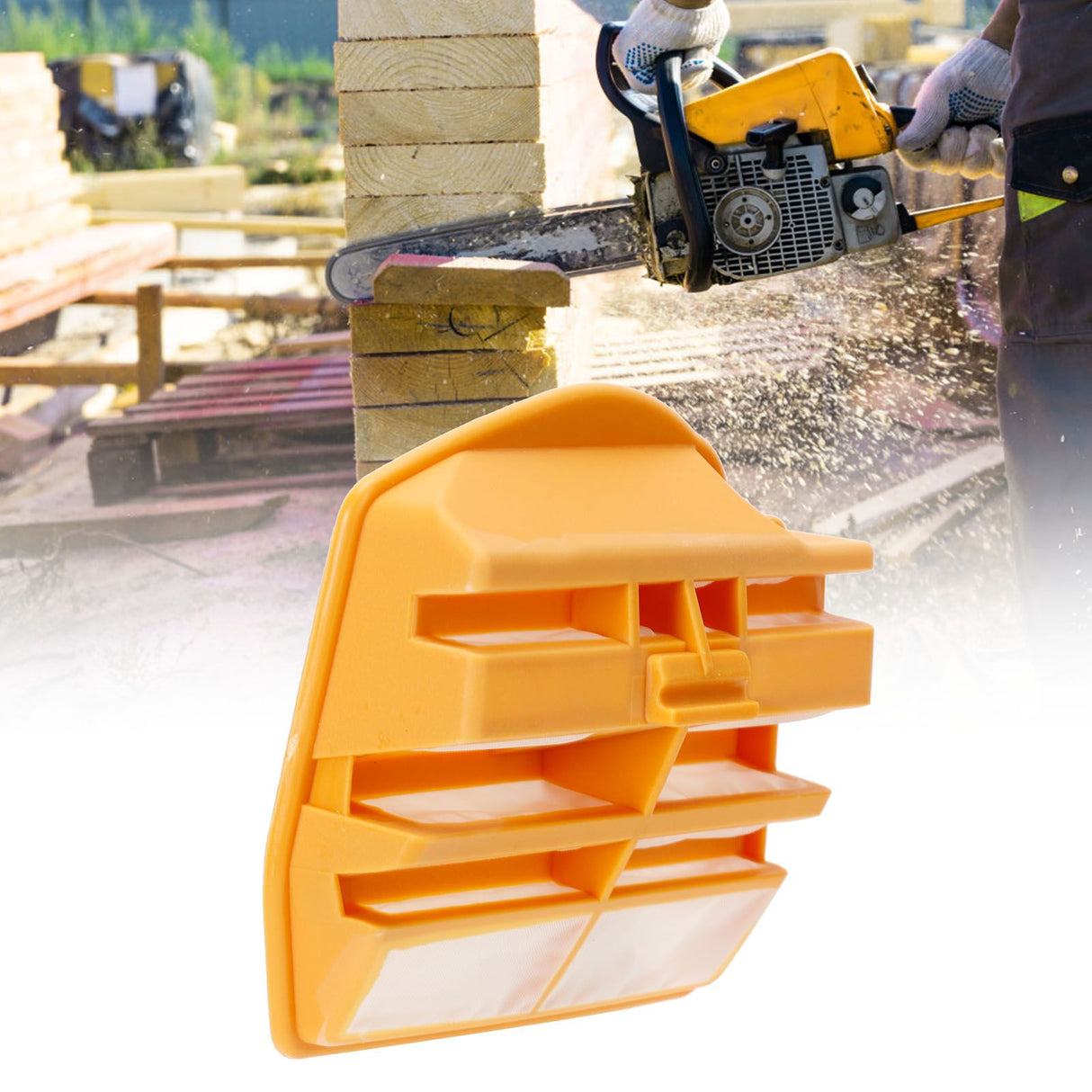 Air Filter Replacement Garden Electric Chainsaw Accessory Parts Fit for Husqvarna