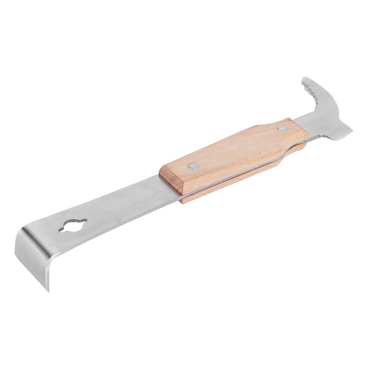 Honey Scraper Stainless Steel Beehive Honey Knife Cutter with Wood Handle Beekeeping Tool