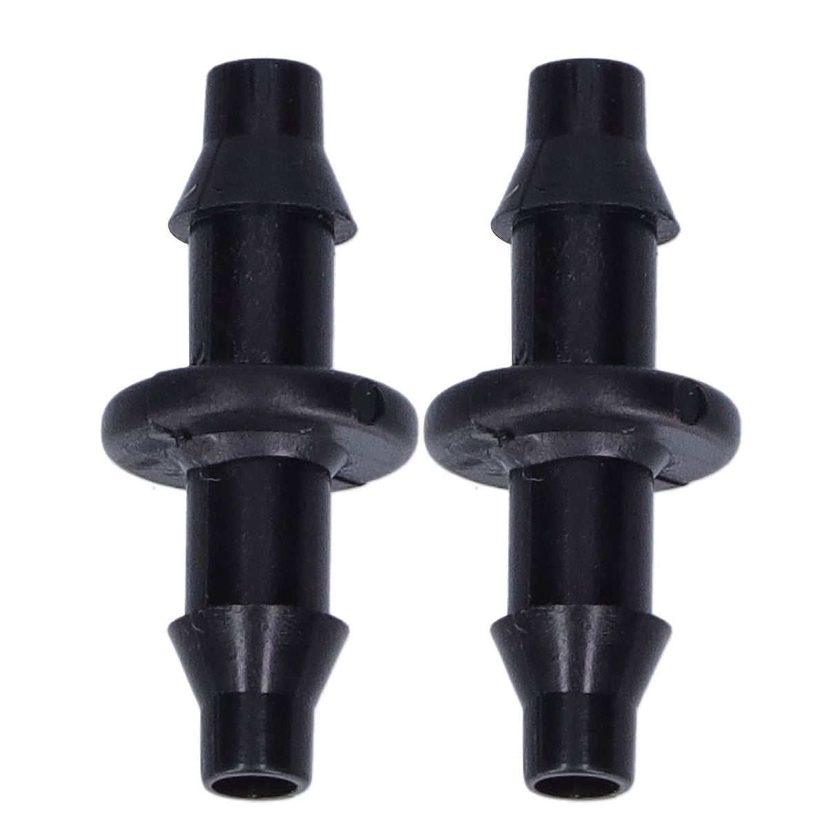 100PCS 4/7 2‑Way Connector Drip Irrigation Connector Fitting Garden Irrigation Accessories