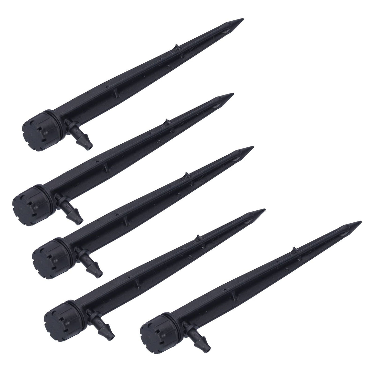50PCS 360 Degree Adjustable Irrigation Drippers 8‑Hole Garden Irrigation Sprinkler for 4/7 Hose