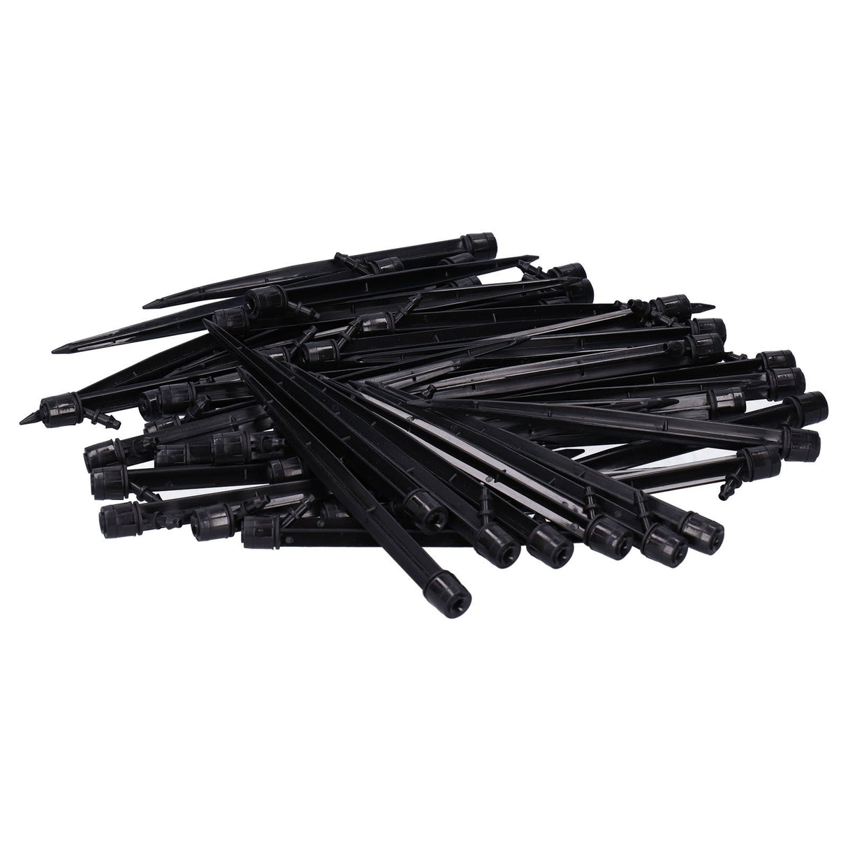 50PCS 1/4 Ground Insert Type Irrigation Dripper Drip Sprinkler for Garden Watering System