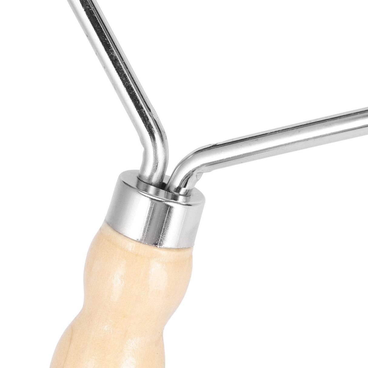 Horse Sweat Scraper with Wood Handle Non Slip Horse Cleaning Grooming Tool Farm Supplies