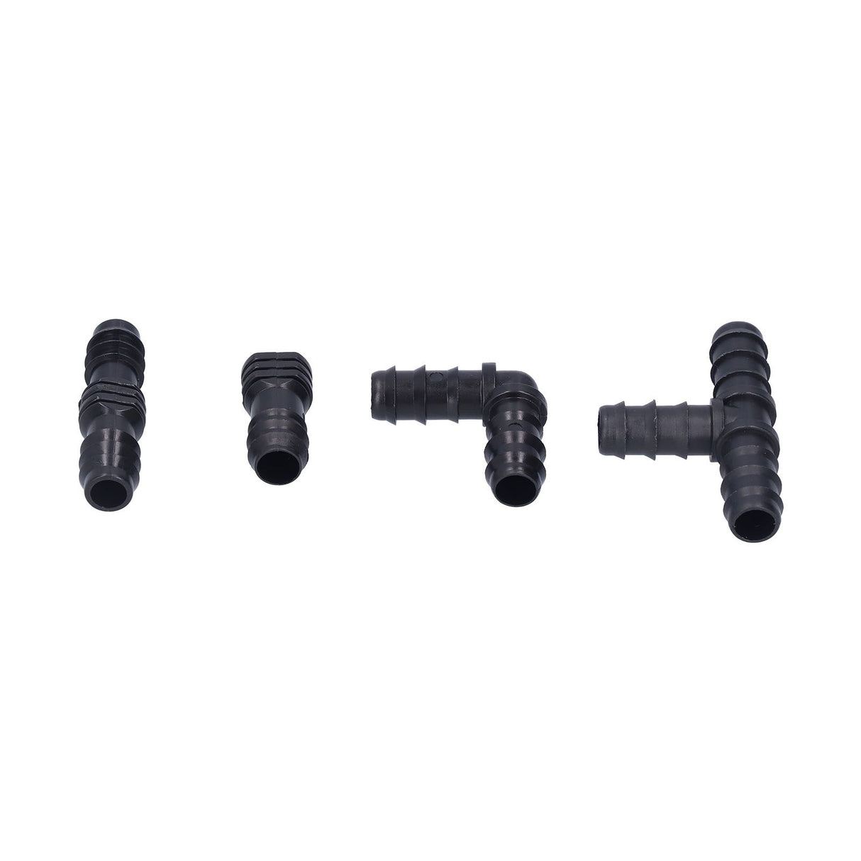 32Pcs/Set Drip Irrigation Tees Connectors Kit 1/2 Tubing Set Garden Greenhouse Sprinkler System