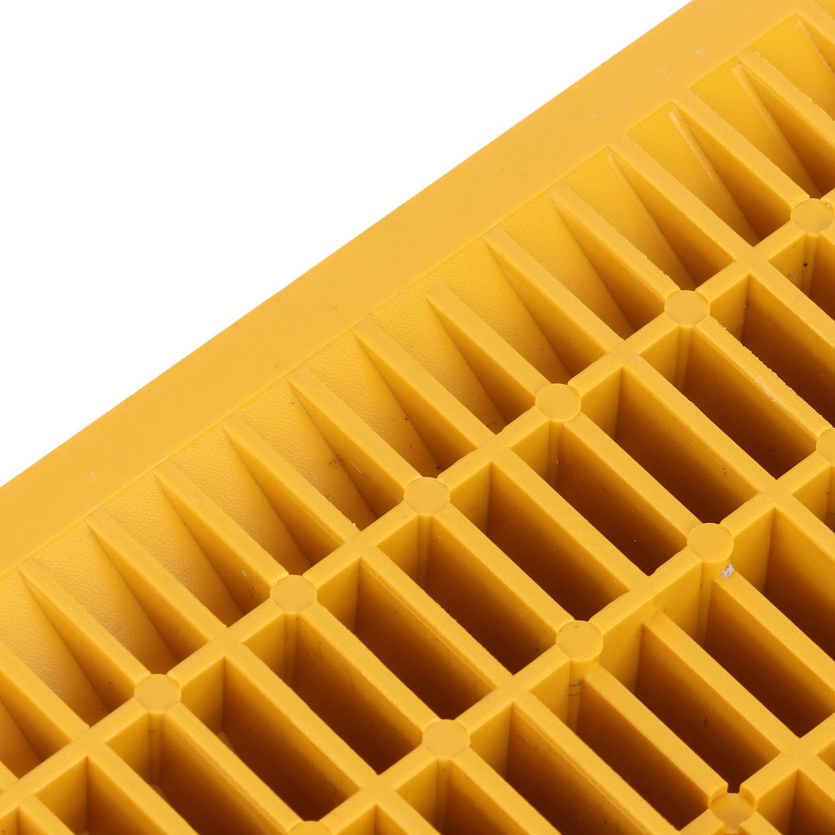 6PCS Double Yellow Plastic Road Reflectors Street Pavement Driveway Stud Markers