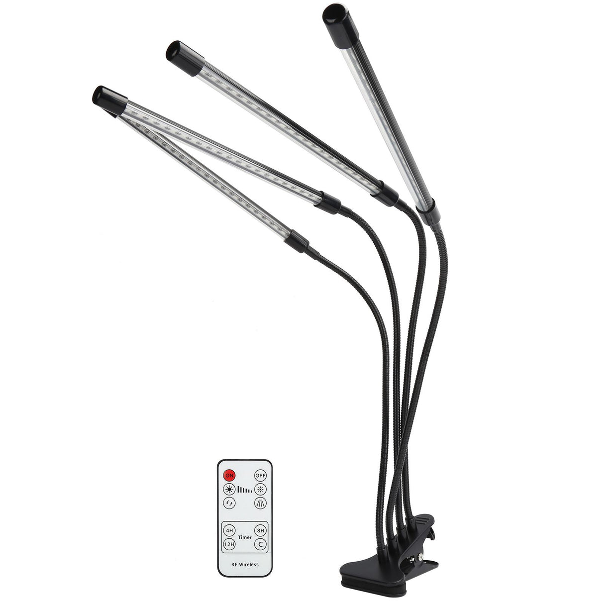 5V 40W LED Grow Light USB 4 Tube Full Spectrum Fill Light with Cip for Indoor Plants