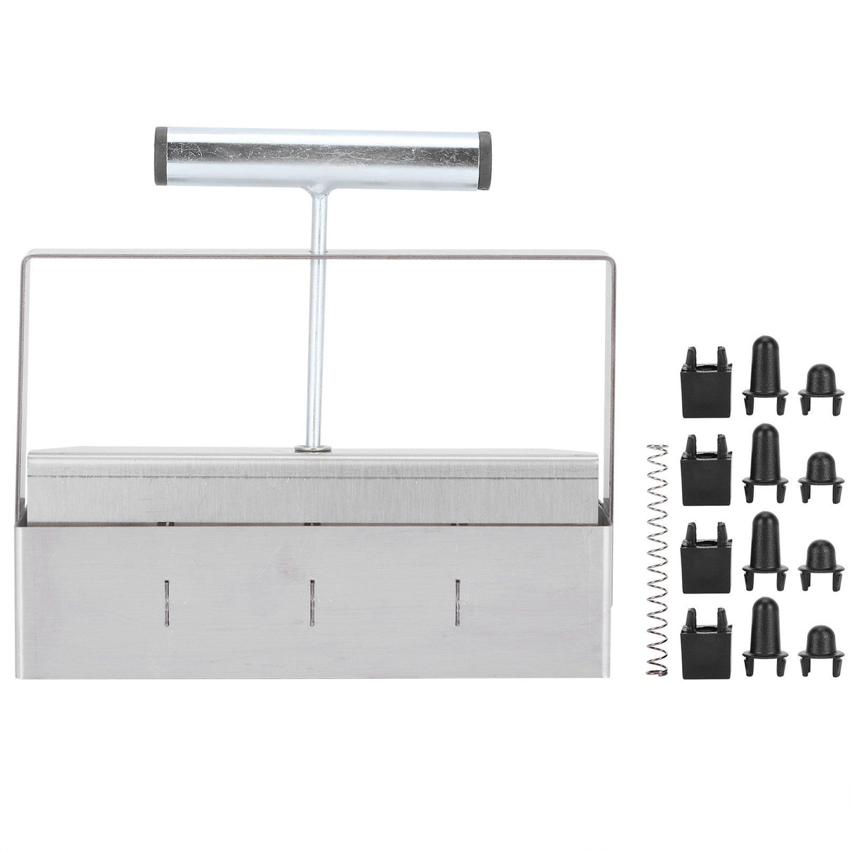 4 Grids Manual Soil Blocker Soil Blocking Tool for Seedlings Greenhouse Plant Growing Tool