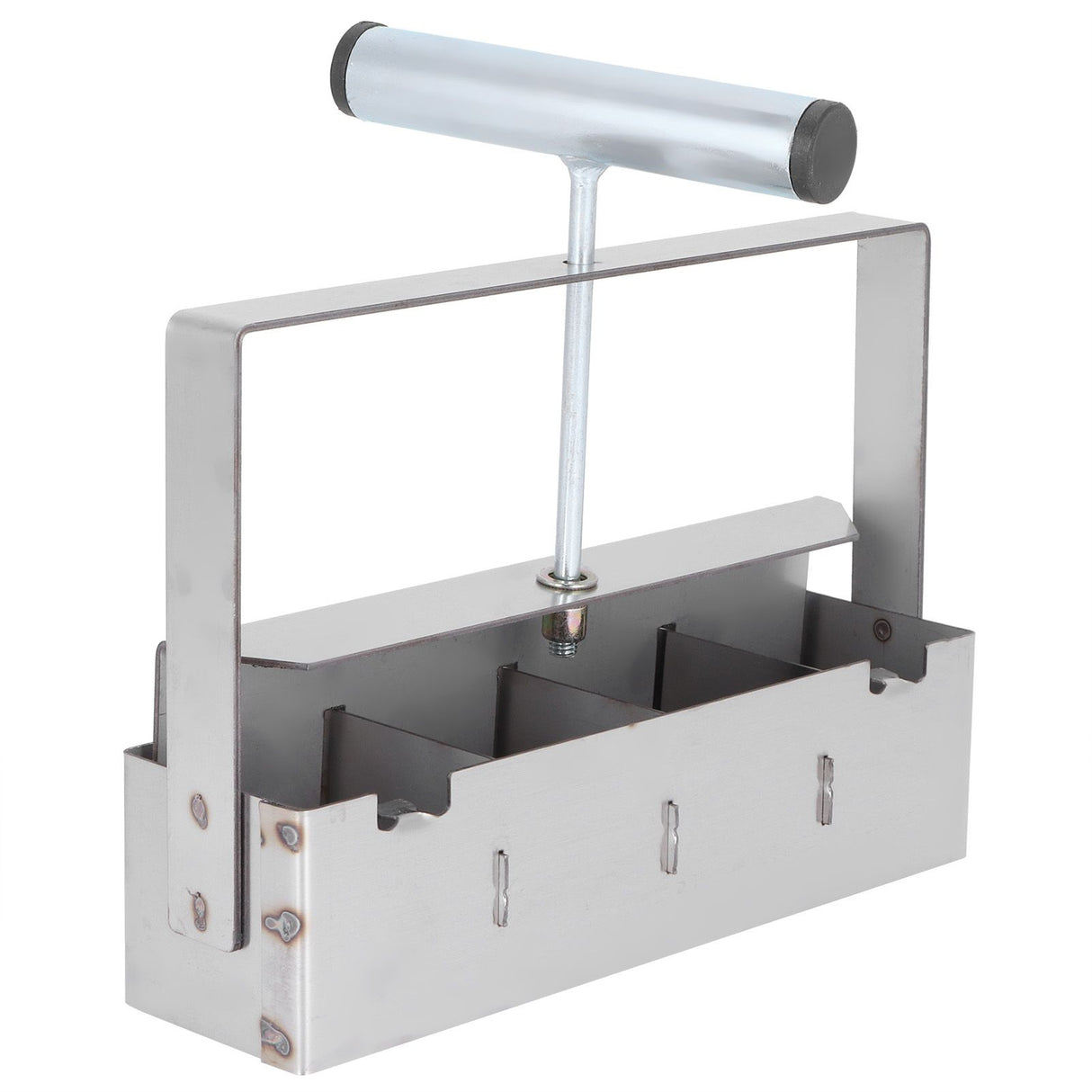 4 Grids Manual Soil Blocker Soil Blocking Tool for Seedlings Greenhouse Plant Growing Tool