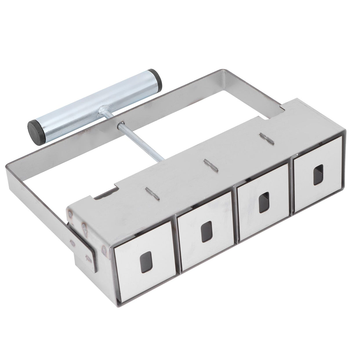 4 Grids Manual Soil Blocker Soil Blocking Tool for Seedlings Greenhouse Plant Growing Tool
