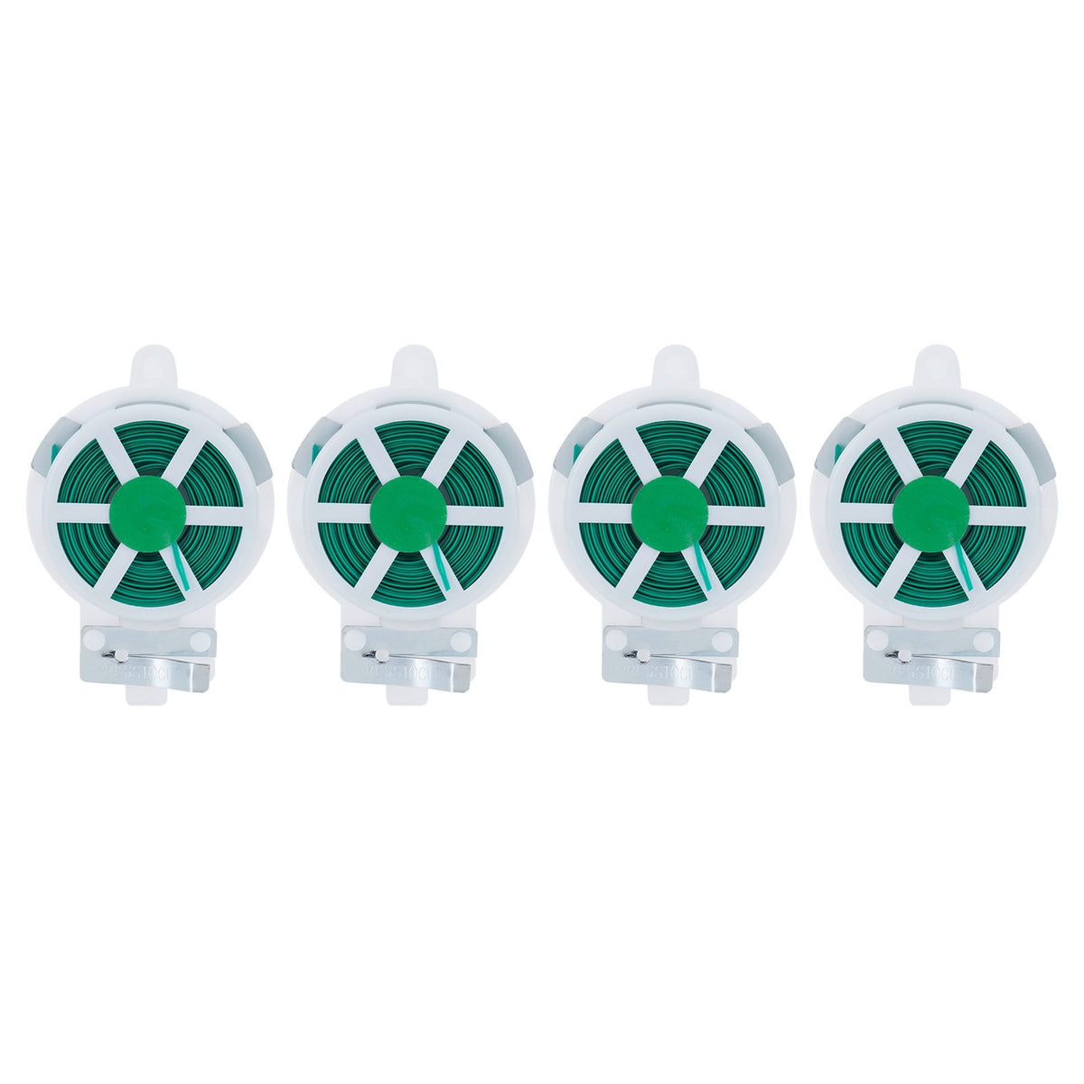 4Pcs Garden Plant Ties with Cutter Climbing Plants Flower Support Strap Ties Accessory 30m