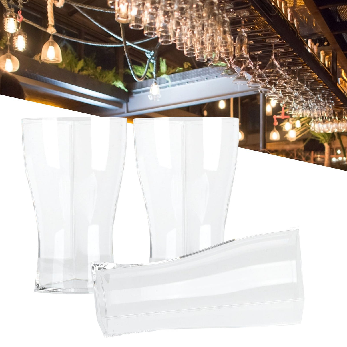 Beer Cup Mug Multifunction Acrylic Drink Liquor Divider for Holiday Birthday Parties