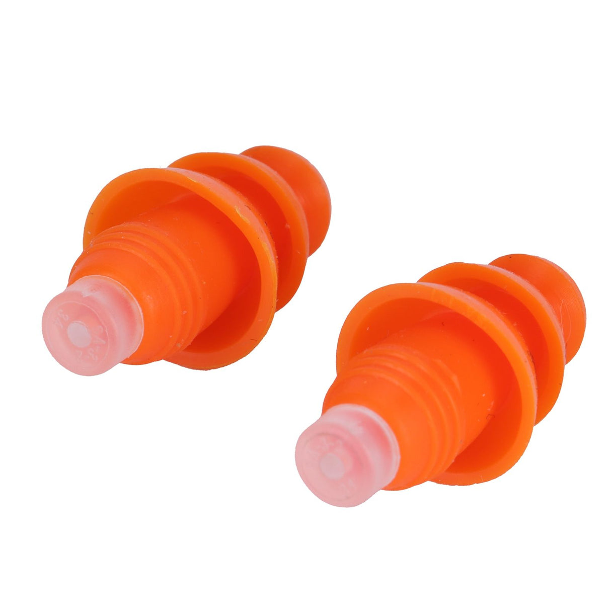 Reusable Ear Plugs Waterproof Silicone Earplugs Noise Reduction for Swimming Sleeping(Orange Box )