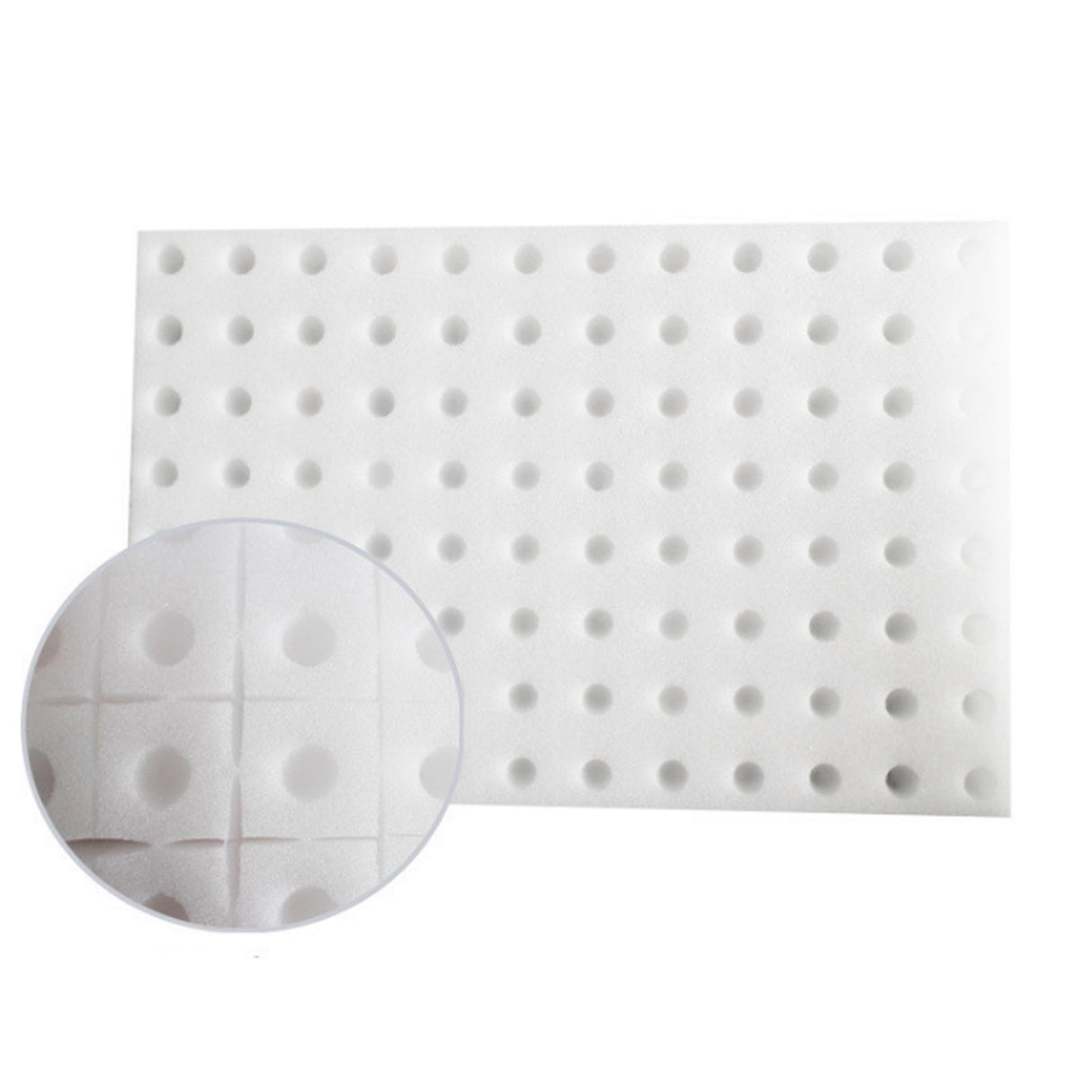 Seedling Sponge Garden Soilless Cultivation Hydroponic Nursery Sponges White 30x20x2.5cm