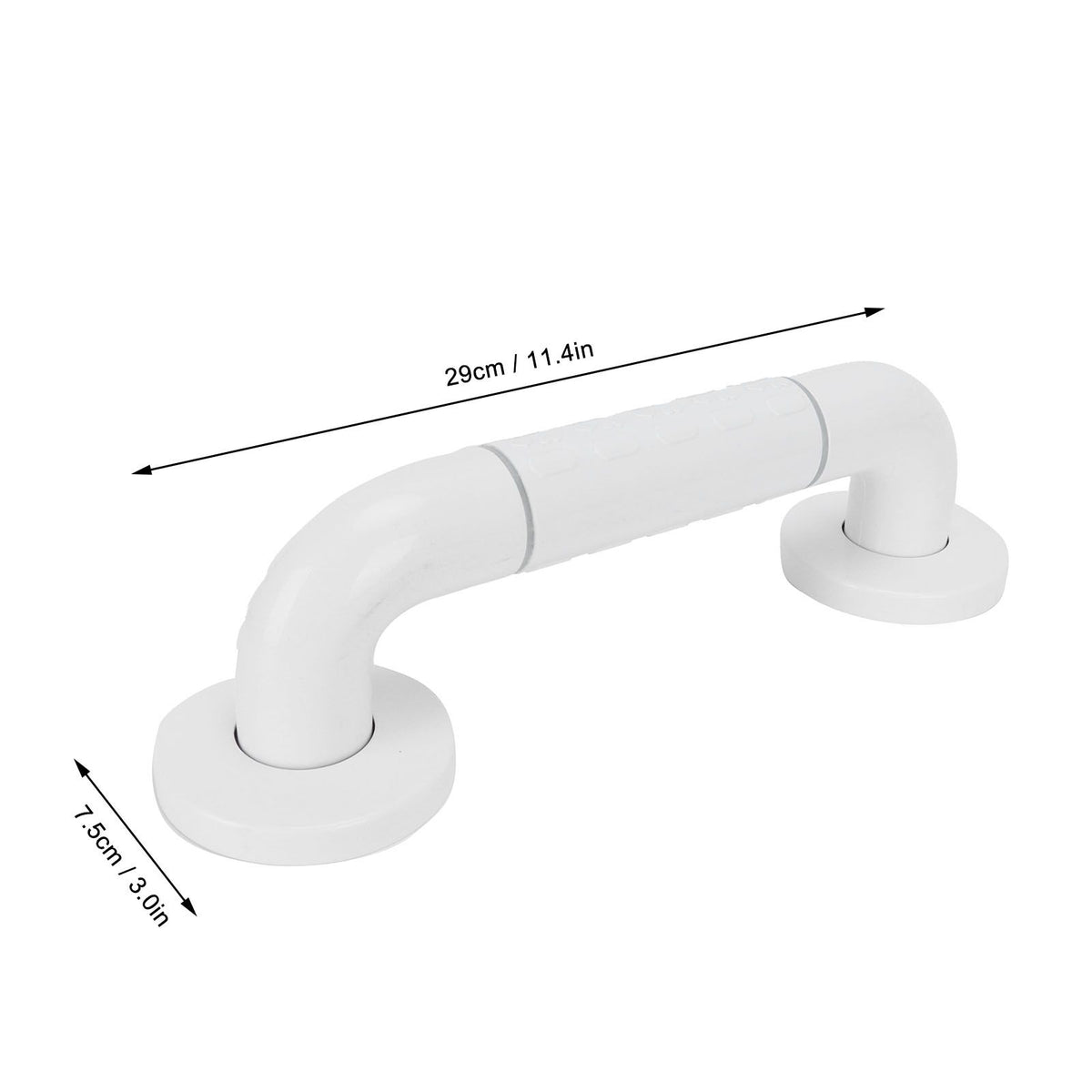 Spa Hot Tub Grab Bar Safety Non Slip Handrail with Fluorescent Rings for Bathtub Showers