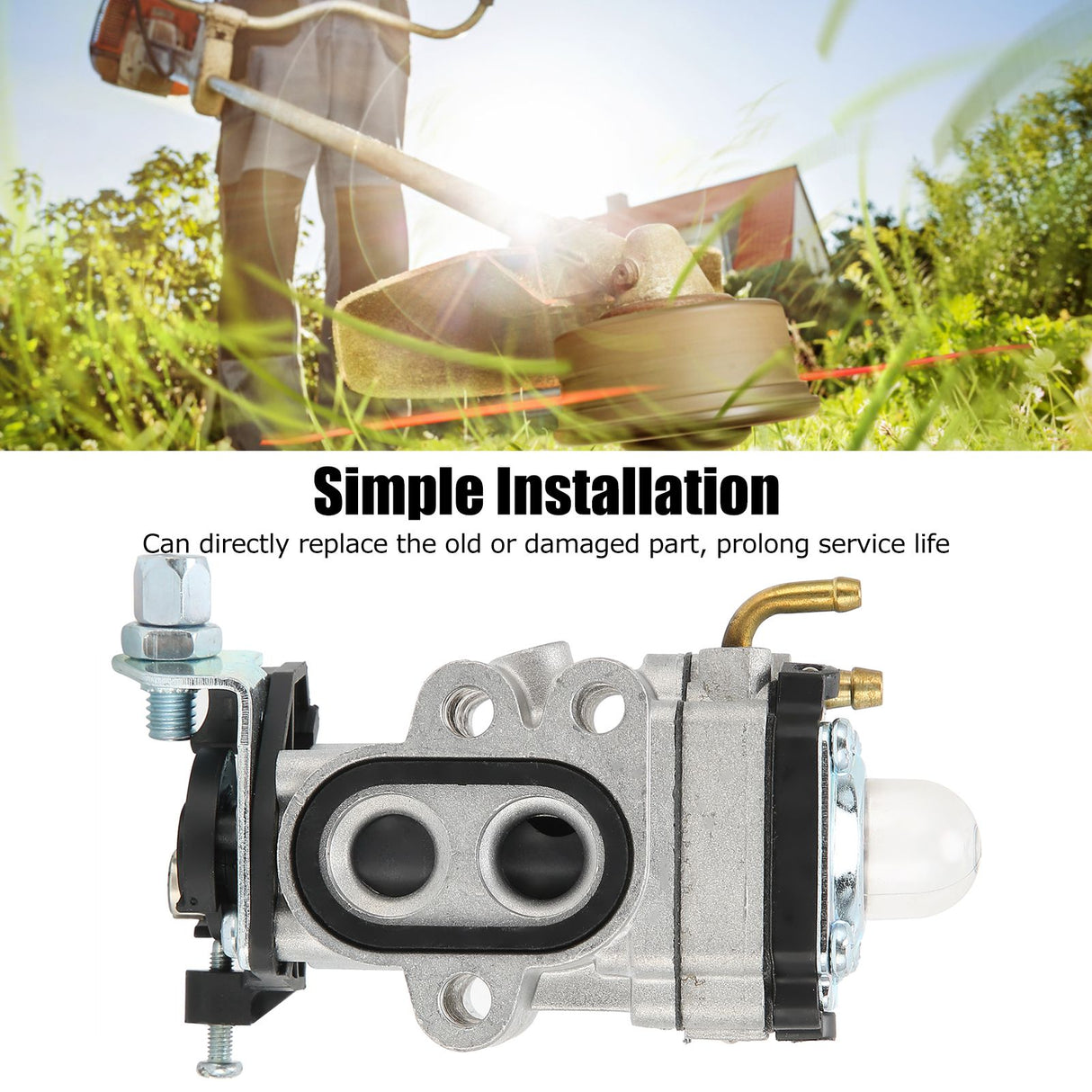 Aluminum Carburetor Replacement Fit for STIHL FS83 FC83 FS73 FC73 HT73 4141 120 0600
