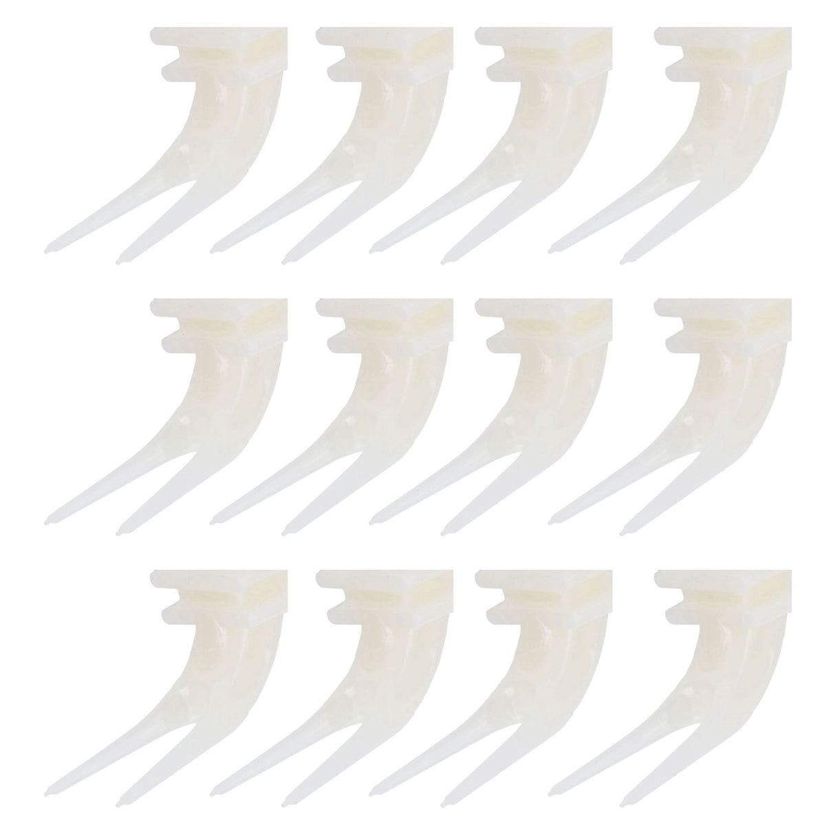 20Pcs Plastic Bird Fruit Fork Lightweight Pet Parrots Toy Bird Supplies Convenient Feeder