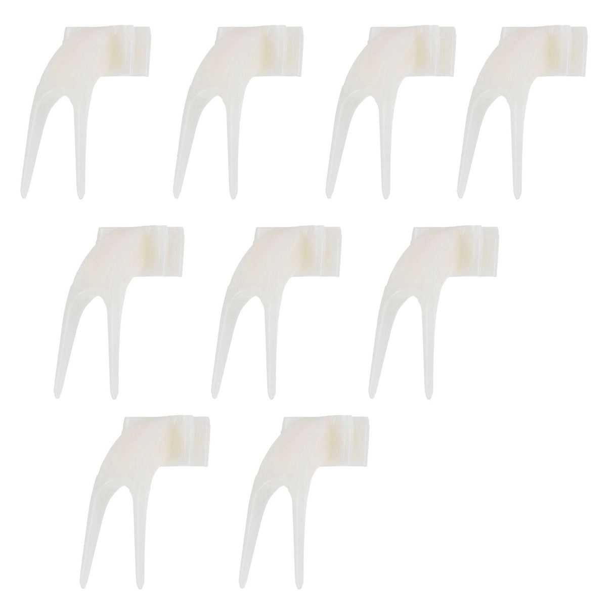 20Pcs Plastic Bird Fruit Fork Lightweight Pet Parrots Toy Bird Supplies Convenient Feeder