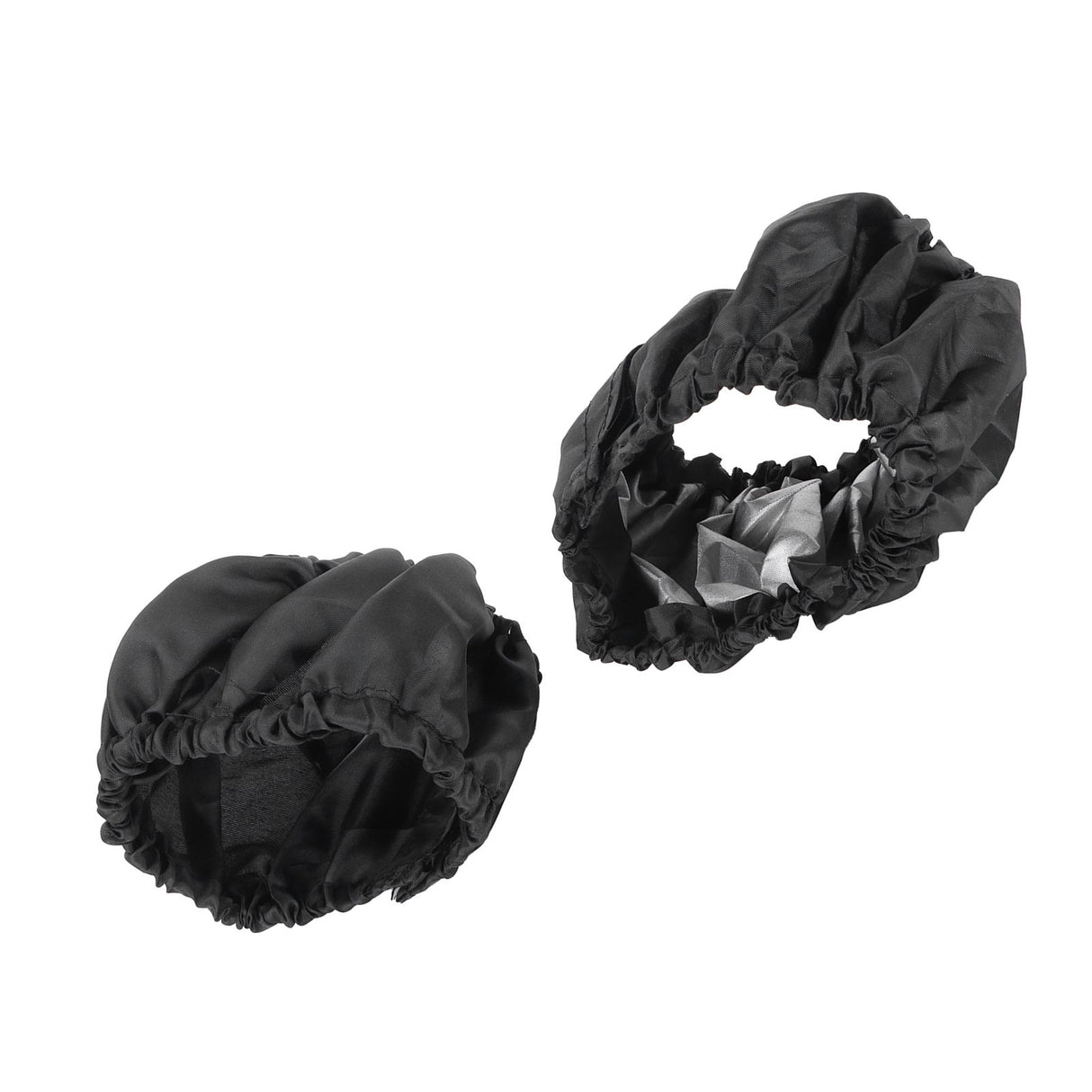 2Pcs Stroller Wheel Cover Oxford Cloth Dustproof Infant Pushchair Tire Protector(Pour une grande roue de 18 à 25 cm de diamètre )