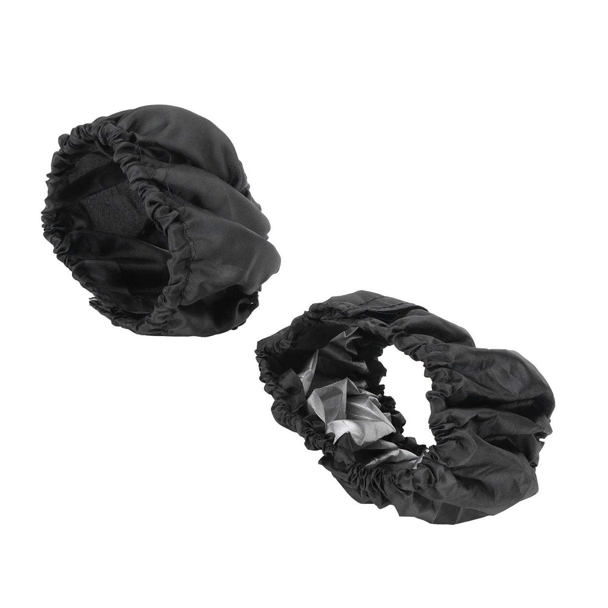 2Pcs Stroller Wheel Cover Oxford Cloth Dustproof Infant Pushchair Tire Protector(Pour une grande roue de 18 à 25 cm de diamètre )