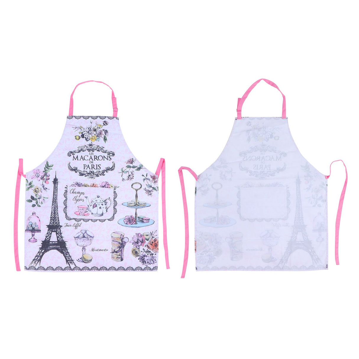 Multifunction Work Apron Adjustable Sleeveless Apron for Garden Cleaning Restaurant SuppliesStyle 1