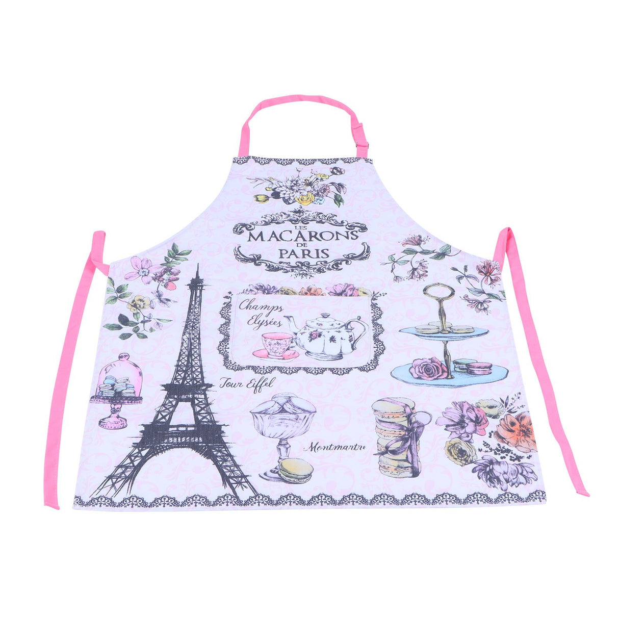 Multifunction Work Apron Adjustable Sleeveless Apron for Garden Cleaning Restaurant SuppliesStyle 1