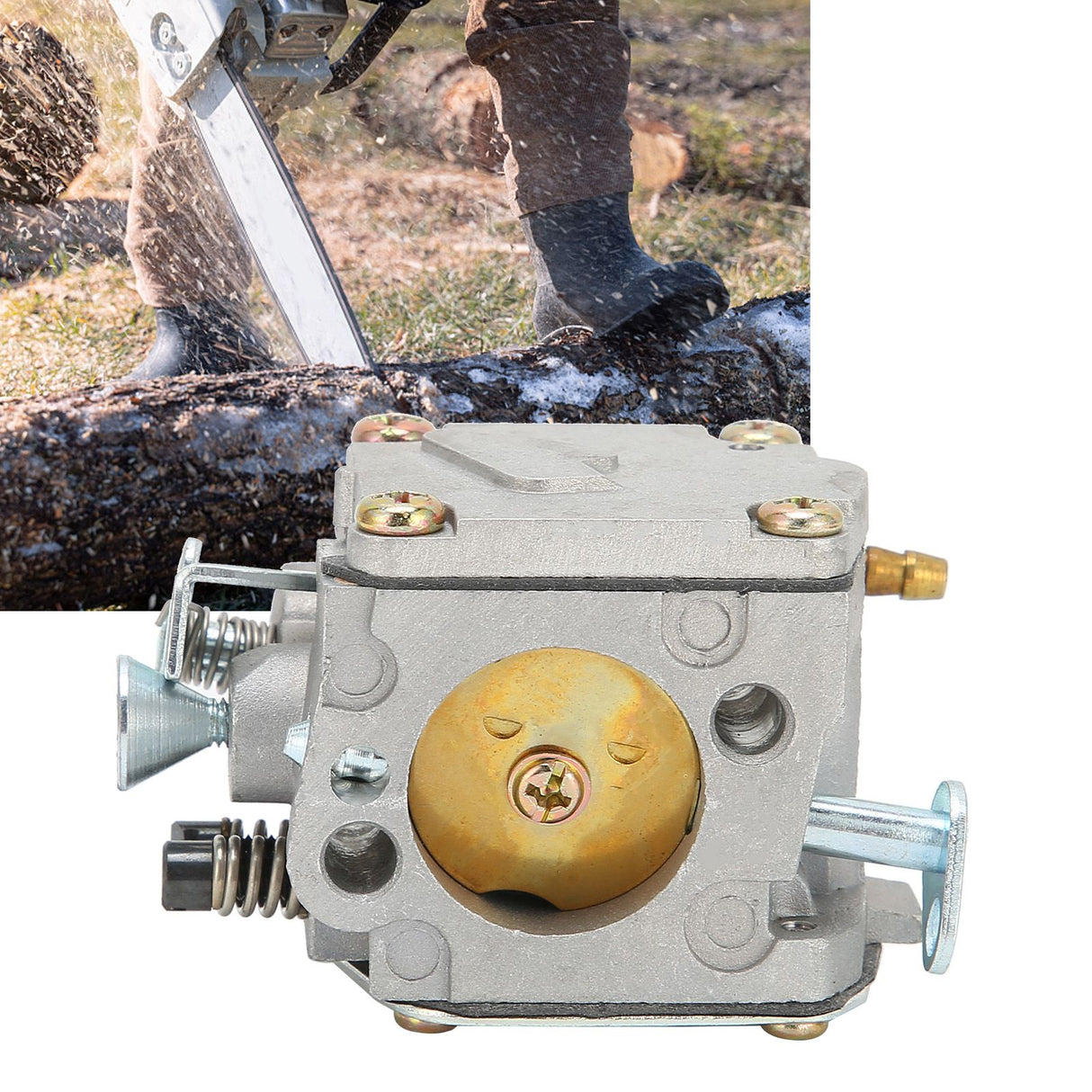 Aluminum Carburetor Chainsaw Accessory Parts Fit for Husqvarna 61 266 268 272/XP