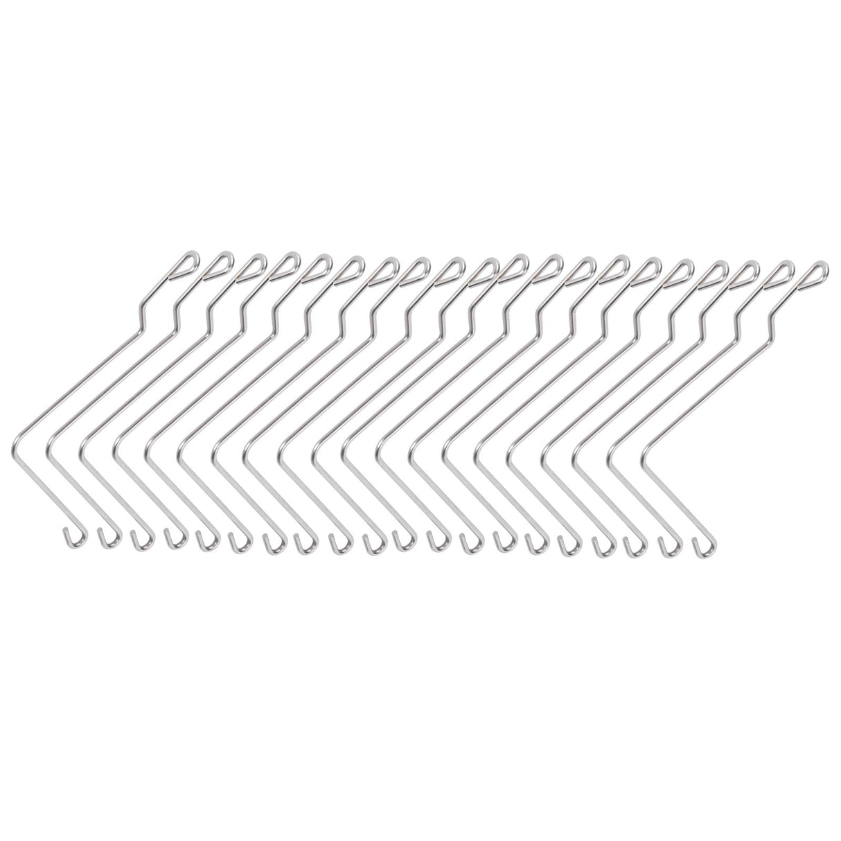 20PCS Stainless Steel Beehive Connector Bend Wire Holder Fastener for Wooden Beehive Tools
