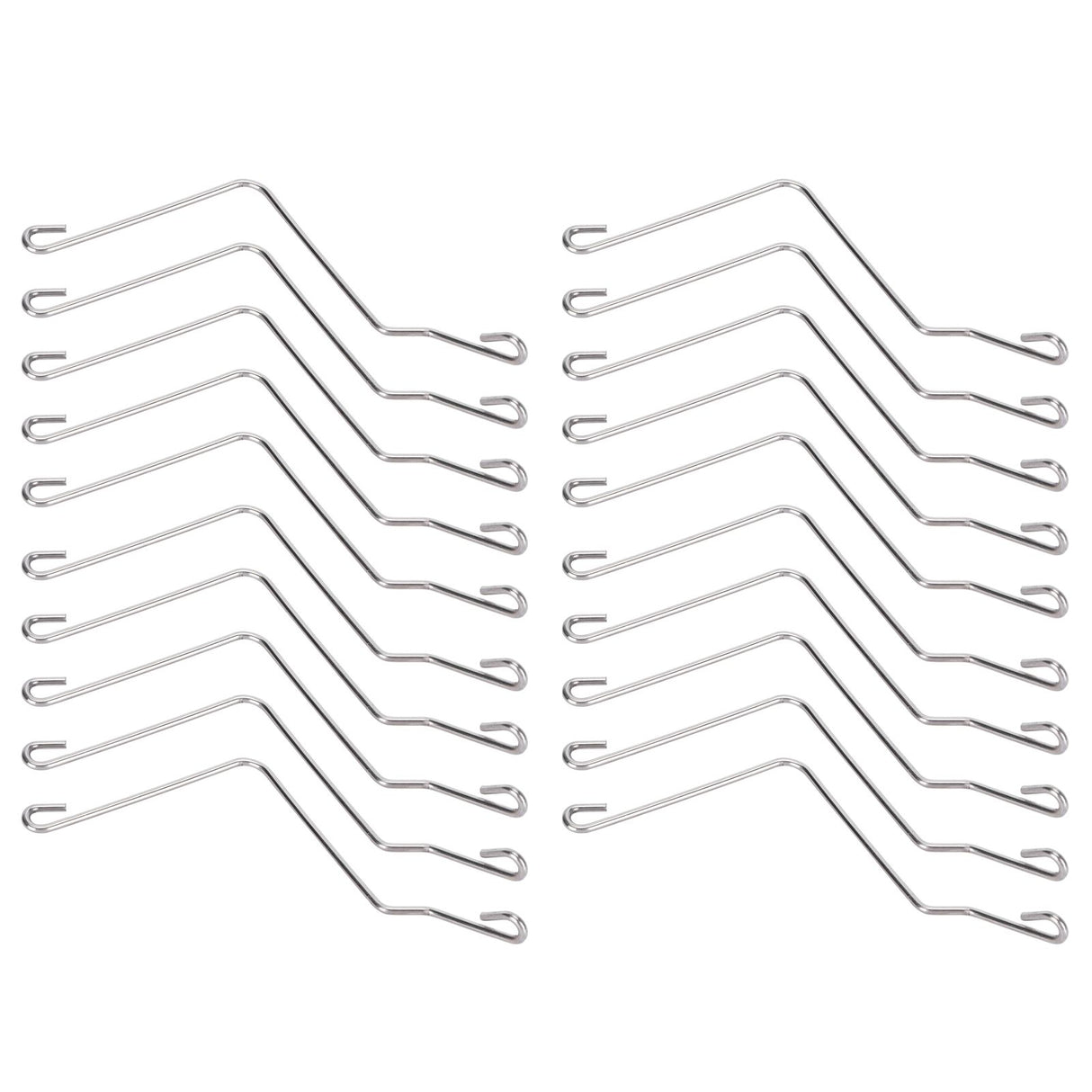 20PCS Stainless Steel Beehive Connector Bend Wire Holder Fastener for Wooden Beehive Tools