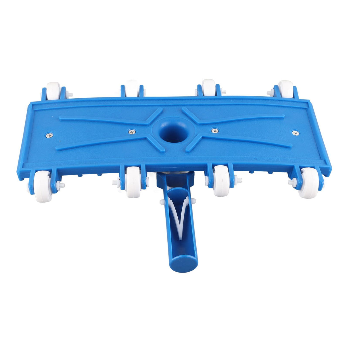 Swimming Pool Vacuum Head with Wheels Removable Adjustable Handle Cleaning Tools
