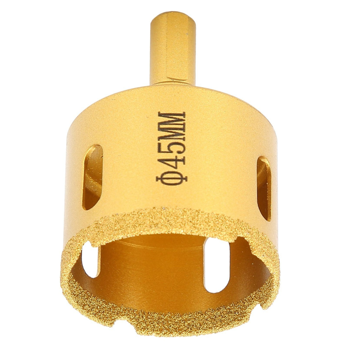 45mm Brazed Diamond Drill Bit Marble Glass Ceramic Tile Hole Saw for Hand Electric Drill