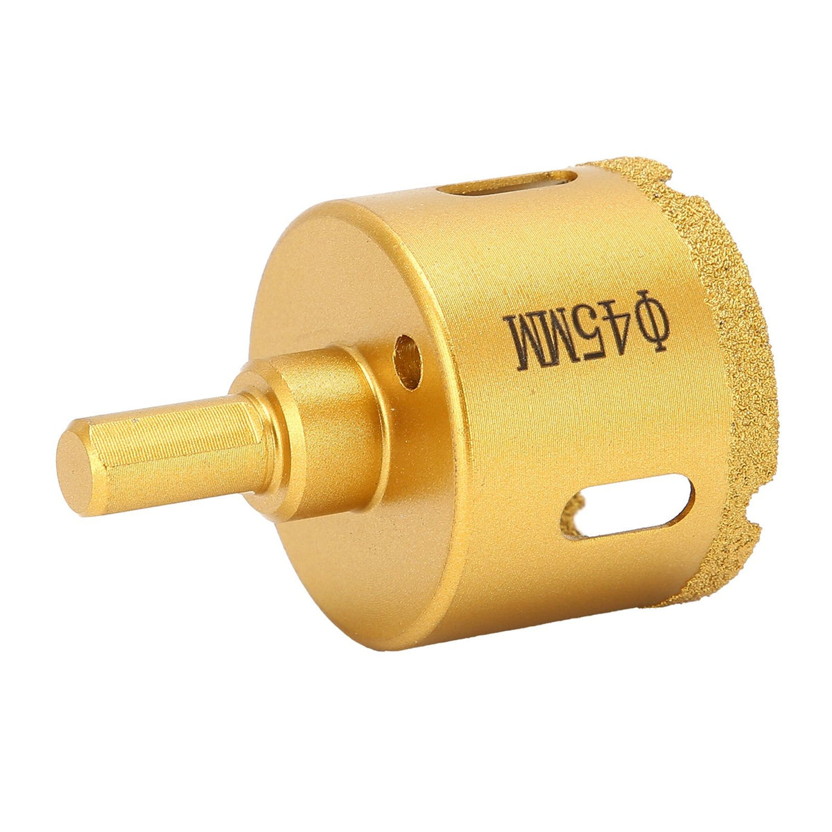 45mm Brazed Diamond Drill Bit Marble Glass Ceramic Tile Hole Saw for Hand Electric Drill
