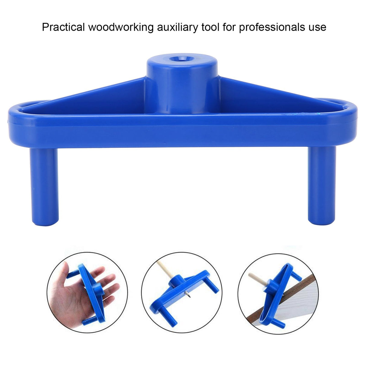 Woodworking Marking Center Finder Hand Tool Scribe Gauge Hole Drilling Locator Tool