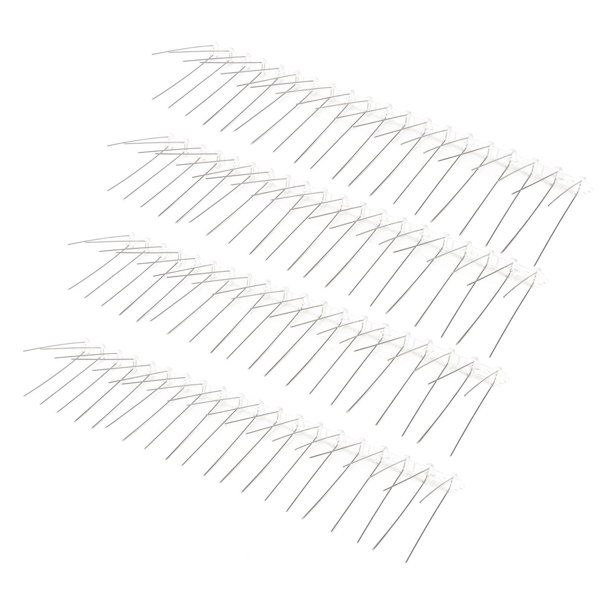 6Pcs Anti Bird Spike Stainless Steel Outdoor Birds Pigeons Repellent Tool Fence Wall Accessory