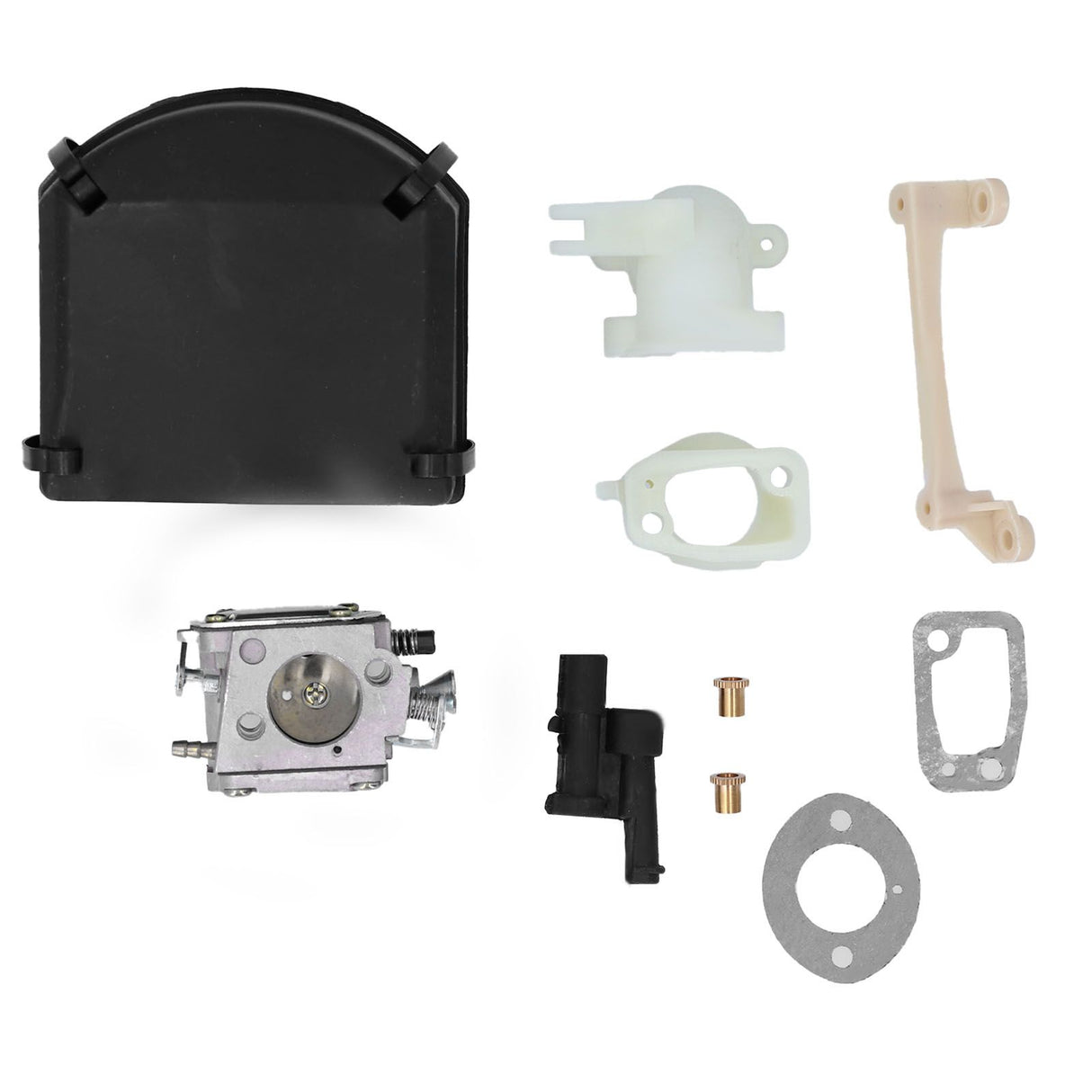 Carburetor Intake with Air Filter Cover Assembly Fit for Husqvarna 268 272 272XP Chainsaw