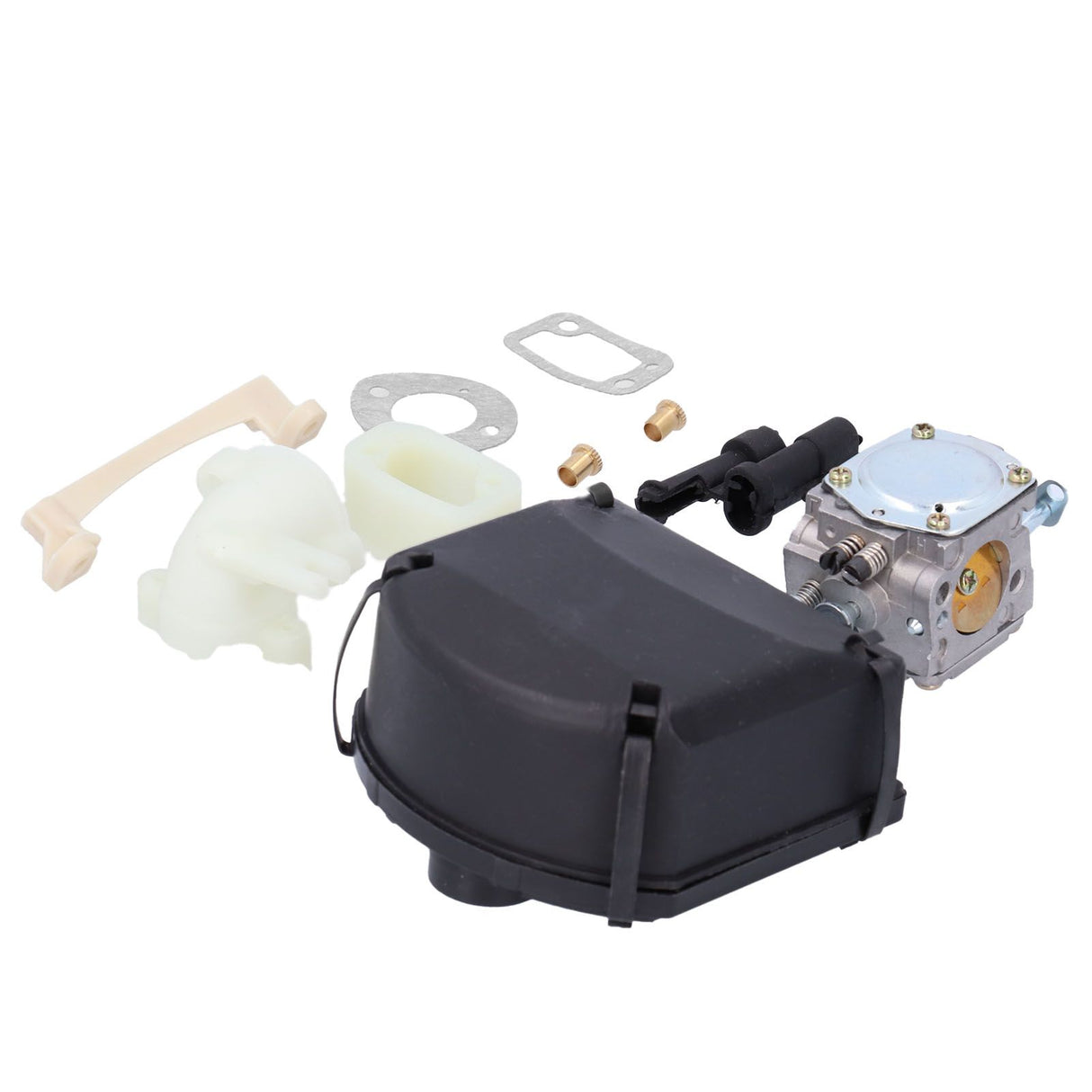 Carburetor Intake with Air Filter Cover Assembly Fit for Husqvarna 268 272 272XP Chainsaw
