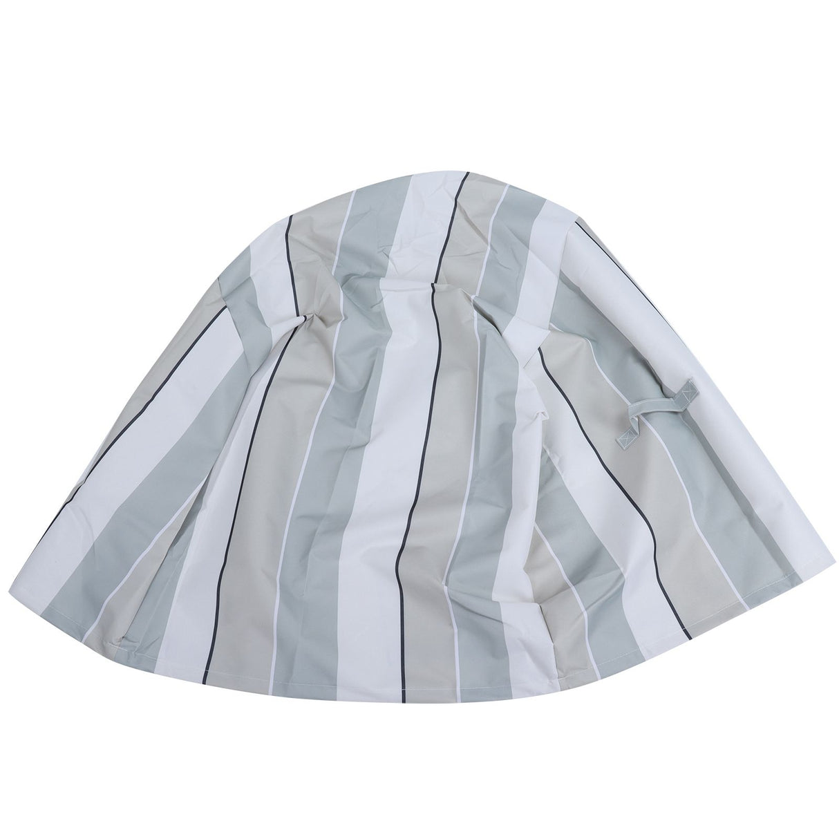Water Resistant Chair Cover Indoor Outdoor Garden Patio Furniture Dust Cover ProtectorStripe 68.5x73.5x51x89cm