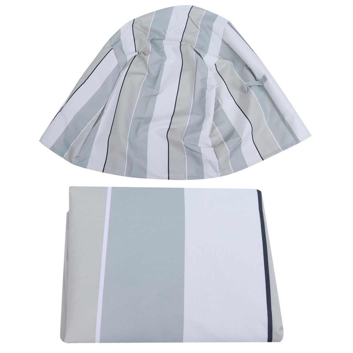 Water Resistant Chair Cover Indoor Outdoor Garden Patio Furniture Dust Cover ProtectorStripe 68.5x73.5x51x89cm